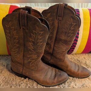 Ariat Brown Western Cowboy Boots